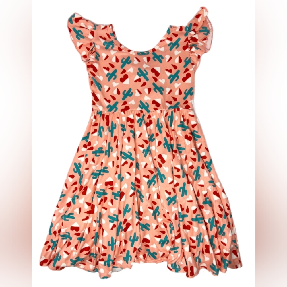 Dot dot smile Desert Love empire dress